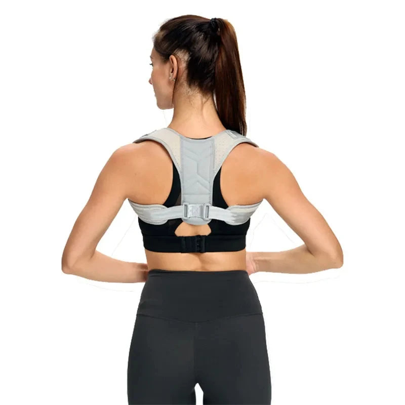 Posture Corrector Clavicle Spine Back Belt Adjustable Unisex Upper Back Shoulder Lumbar Posture Correction