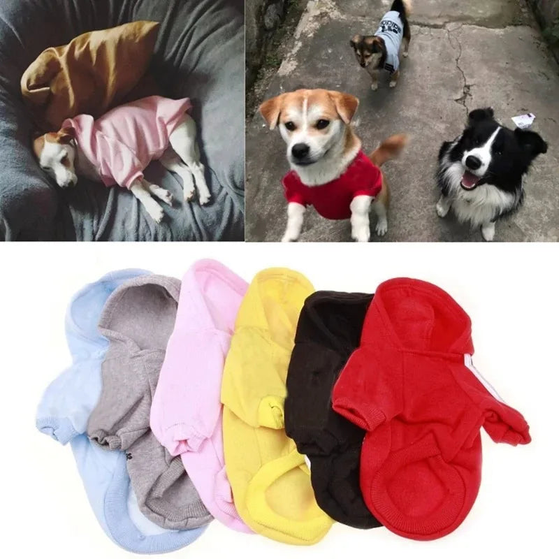 Outono inverno Roupas quentes para cães Adidog Dog Hoodies Pet Warm Coat for Medium Large Dog Jacket Sweater Puppy French Bulldog Clothes