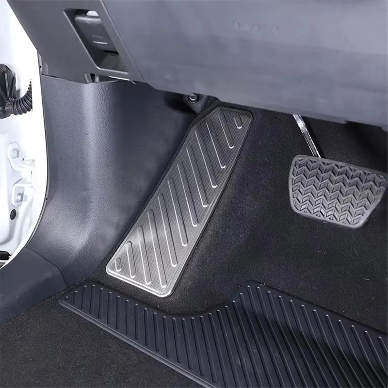 Para Toyota Land Cruiser 250 Prado Lc250 2024+ Car Modification Aluminum Alloy Foot Rest Pedal Pad Cover Stickers Car Accessories