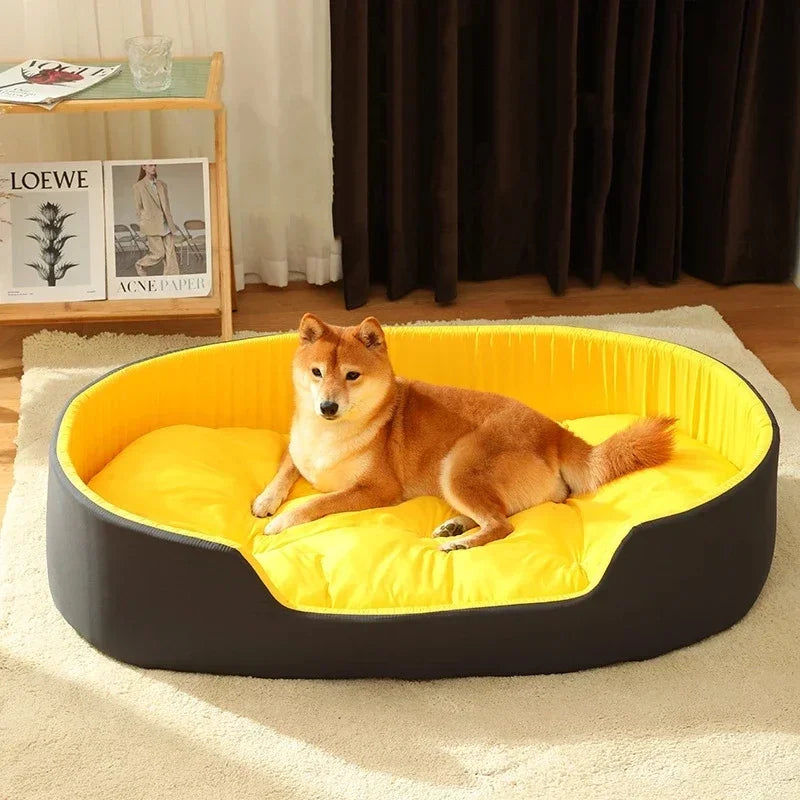 Pet Dog Bed Four Seasons Universal Big Size Extra Large Dogs House Sofa Kennel Soft Pet Dog Cat Warm Bed S-XL Acessórios para animais de estimação