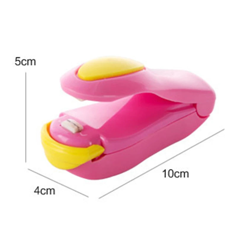 Acessórios de cozinha Ferramentas Mini Portátil Food Clip Heat Sealing Machine Seladora Home Snack Bag Sealer Utensílios de Cozinha Gadget Item