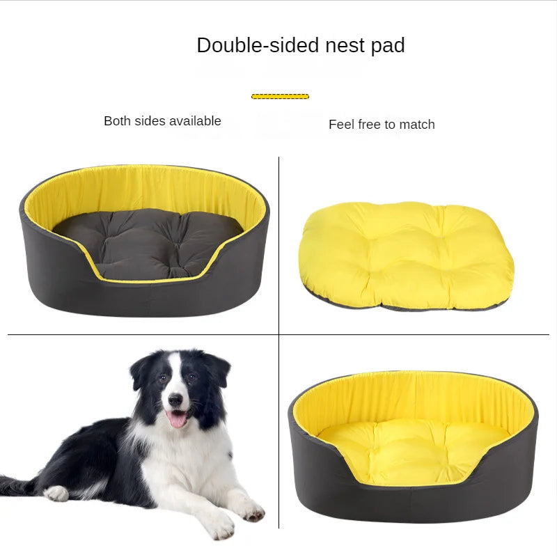 Pet Dog Bed Four Seasons Universal Big Size Extra Large Dogs House Sofa Kennel Soft Pet Dog Cat Warm Bed S-XL Acessórios para animais de estimação