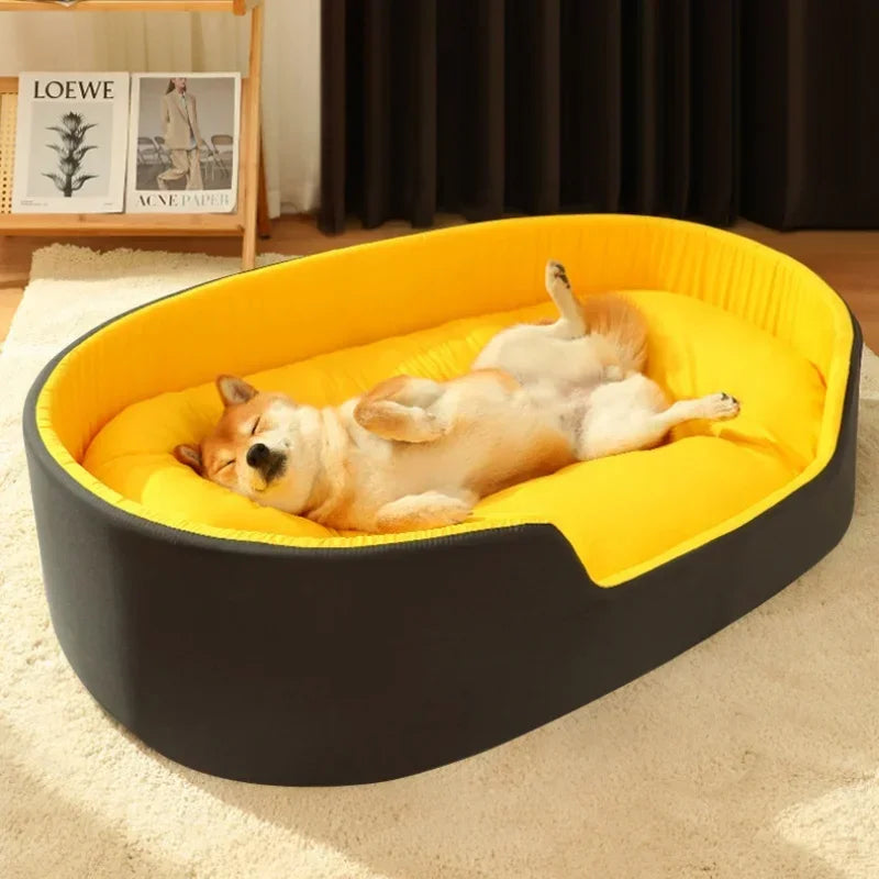 Pet Dog Bed Four Seasons Universal Big Size Extra Large Dogs House Sofa Kennel Soft Pet Dog Cat Warm Bed S-XL Acessórios para animais de estimação