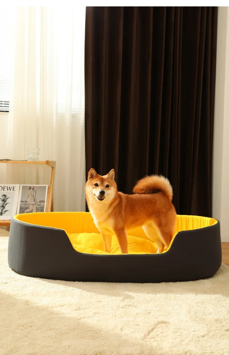 Pet Dog Bed Four Seasons Universal Big Size Extra Large Dogs House Sofa Kennel Soft Pet Dog Cat Warm Bed S-XL Acessórios para animais de estimação