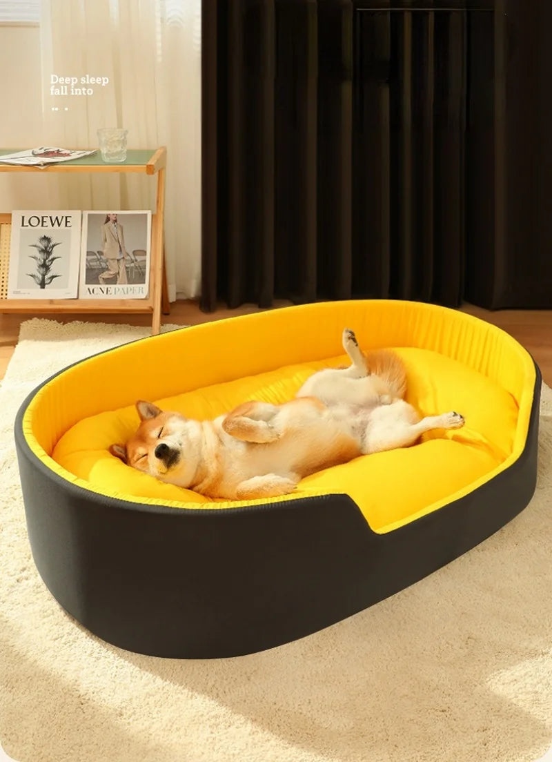 Pet Dog Bed Four Seasons Universal Big Size Extra Large Dogs House Sofa Kennel Soft Pet Dog Cat Warm Bed S-XL Acessórios para animais de estimação