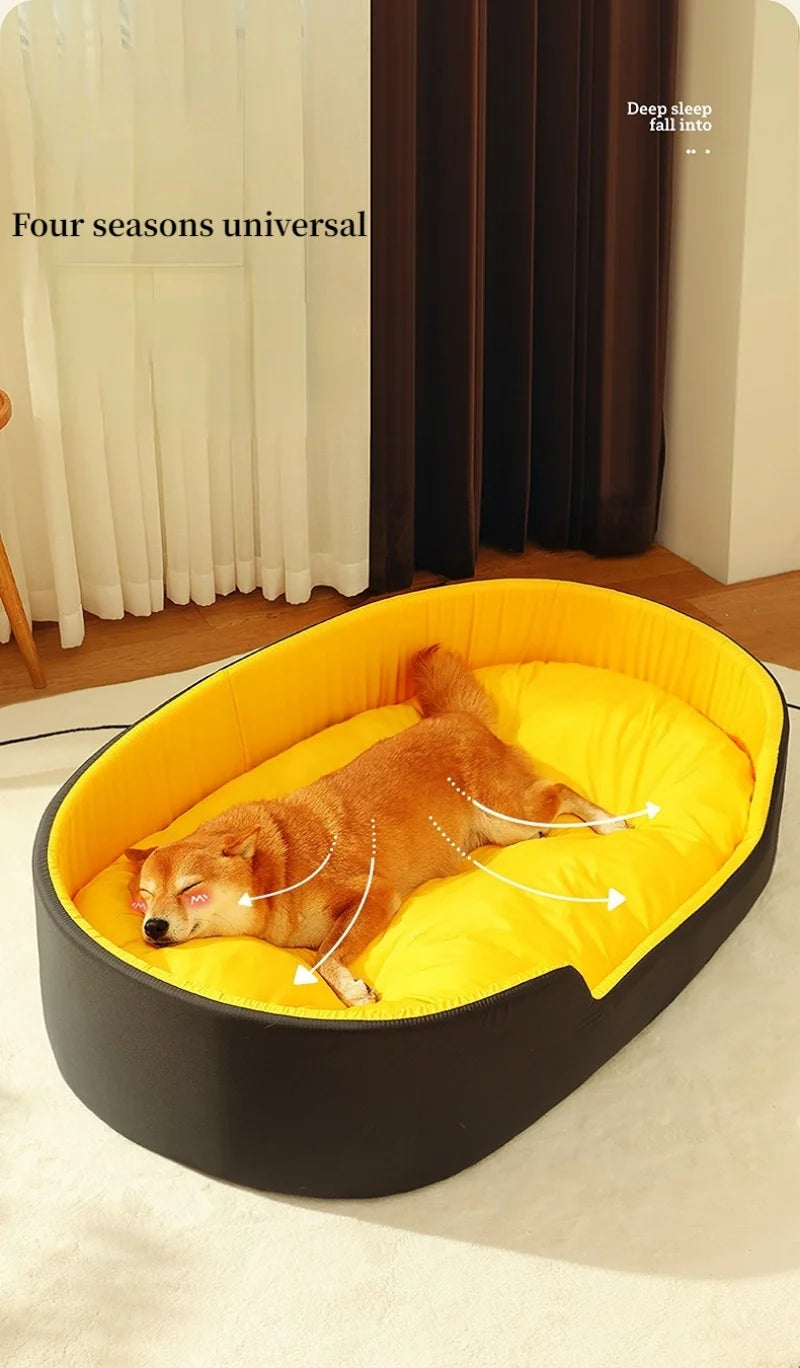 Pet Dog Bed Four Seasons Universal Big Size Extra Large Dogs House Sofa Kennel Soft Pet Dog Cat Warm Bed S-XL Acessórios para animais de estimação